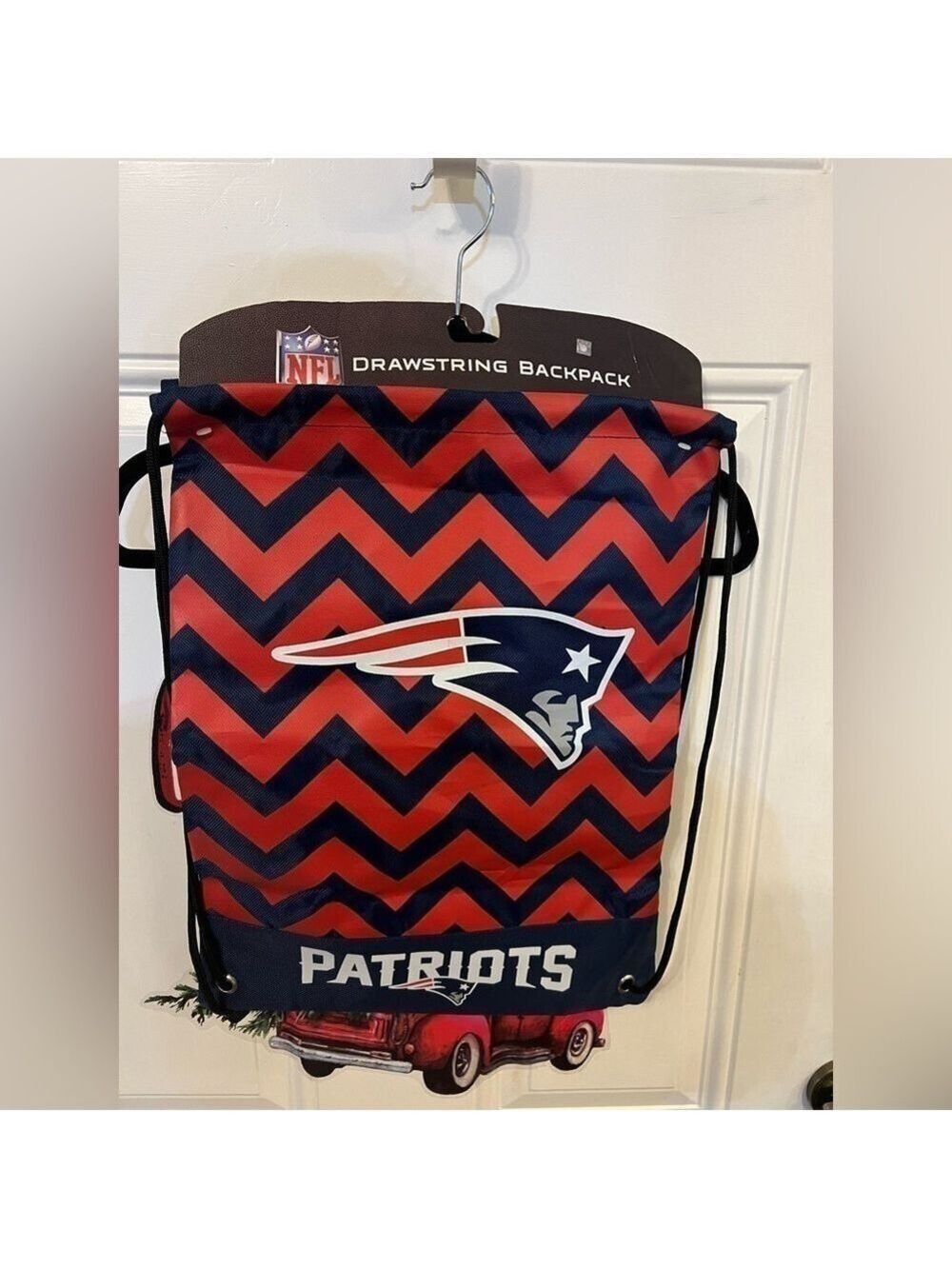 New England Patriots Drawstring Backpack - NFL